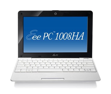 Eee Pc Seashell 1008 HA: nuovo notebook di Asus dal design raffinato e ricco di dotazioni. Le caratteristiche 